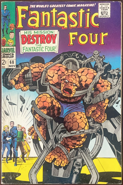 Fantastic Four #68 (1967) - (Mid-Grade)