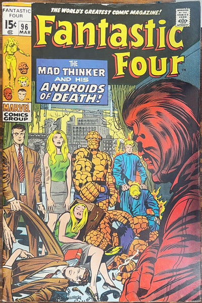 Fantastic Four #96 (1969) - (Mid-Grade)