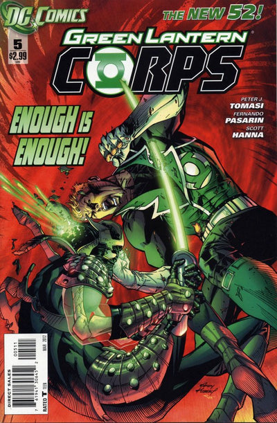 Green Lantern Corps #5 (2012)