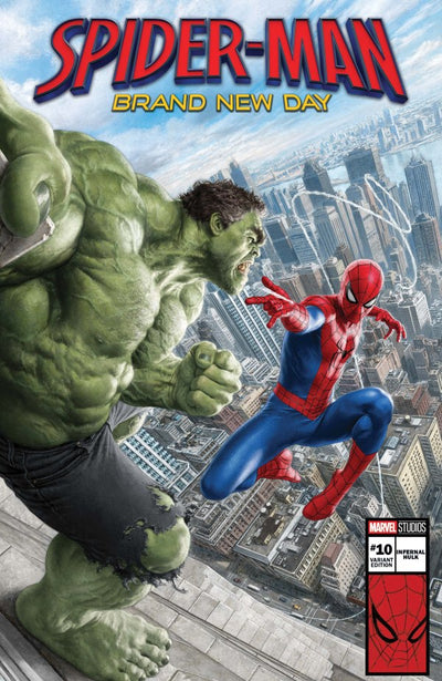 Infernal Hulk #10 (2026) - Mauro Cascioli Spider-Man: Brand New Day Marvel Studios Variant