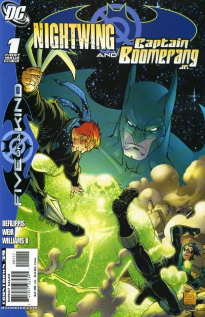 Five of a Kind: Nightwing and Captain Boomerang Jr. #1 (2007)