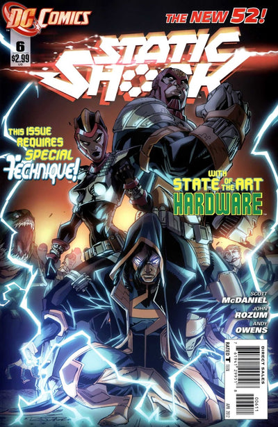 Static Shock #6 (2012)