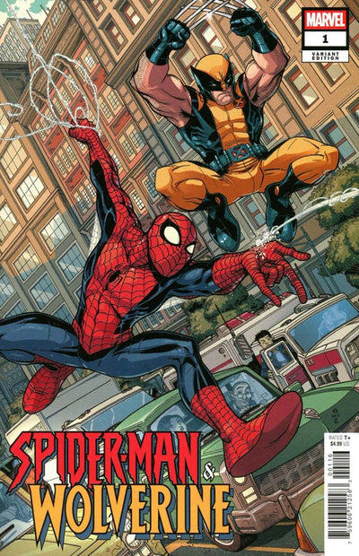 Spider-Man & Wolverine #1 (2025) - 1:50 Bradshaw Hidden Gem Variant
