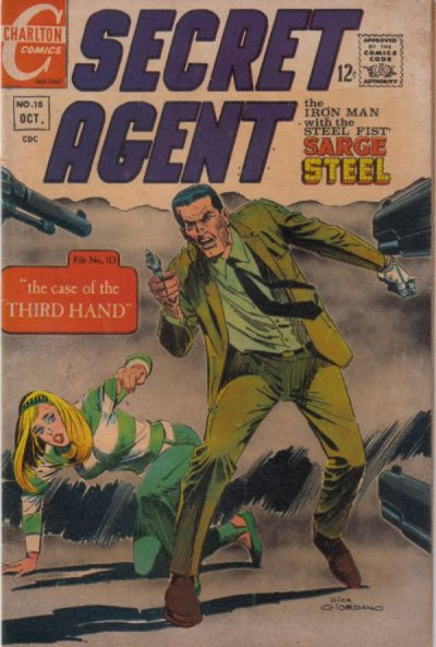 Secret Agent #10 (1967) - very low grade