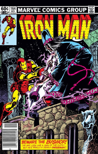 Iron Man #164 (1982) - Newsstand Edition