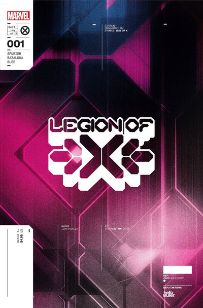 Legion of X #1 (2022) - 1:10 Muller Design Variant