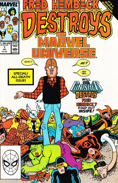 Fred Hembeck Destroys the Marvel Universe #1 (2011)