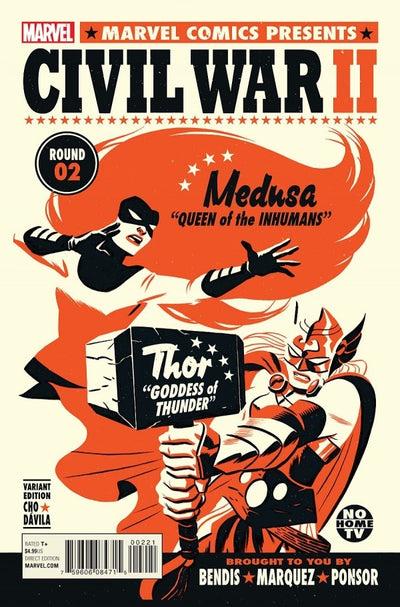 Civil War II #2 (2016) - Michael Cho Variant