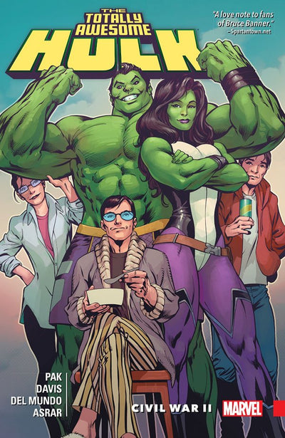 Totally Awesome Hulk Vol. 2: Civil War II TP