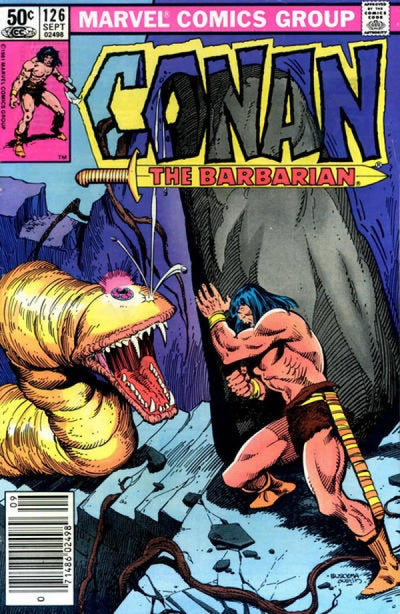 Conan the Barbarian #126 (1981) - Newsstand Edition (low grade)