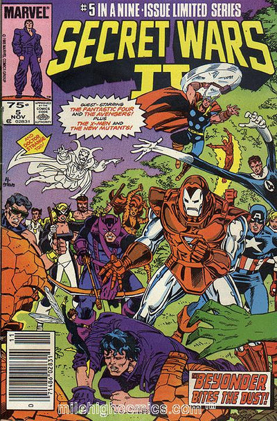 Secret Wars II #5 (1985) - Newsstand Edition