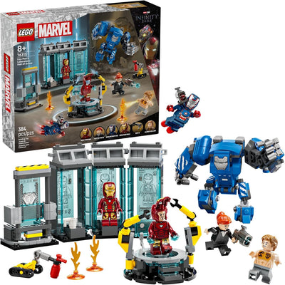 LEGO 76315 - Iron Man's Laboratory: Hall of Armor
