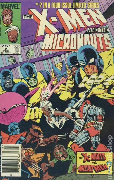 X-Men and the Micronauts #2 (1983) - Canadian Edition