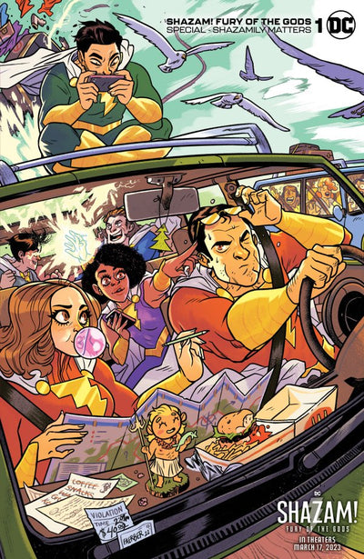 Shazam! Fury of the Gods Special: Shazamily Matters #1 (2023)- Cover C Faerber Variant