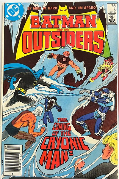 Batman and the Outsiders #6 (1983) - Canadian Edition