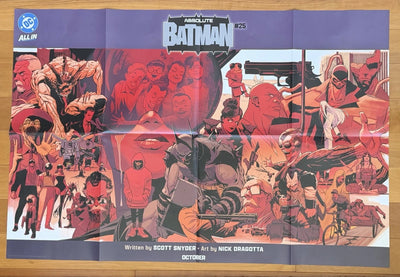 Absolute Batman 25 Promo Poster - Folded
