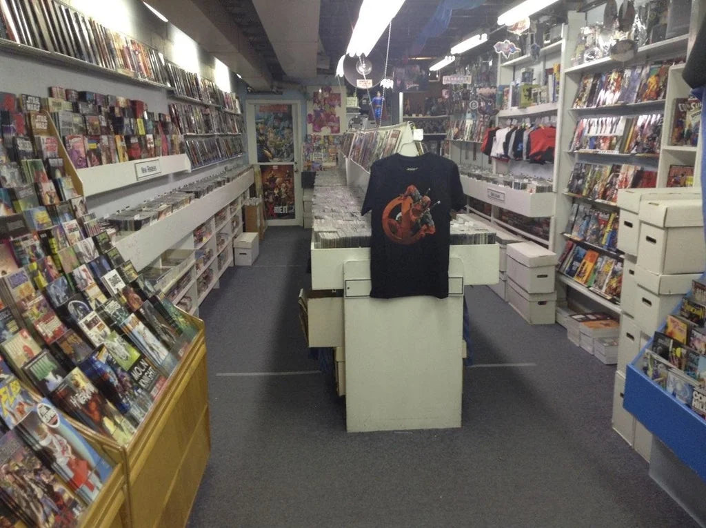 Inside the shop today