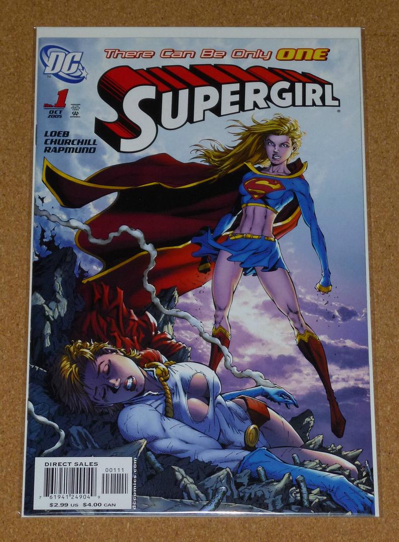 Supergirl #1 (2005) - Churchill Cover
