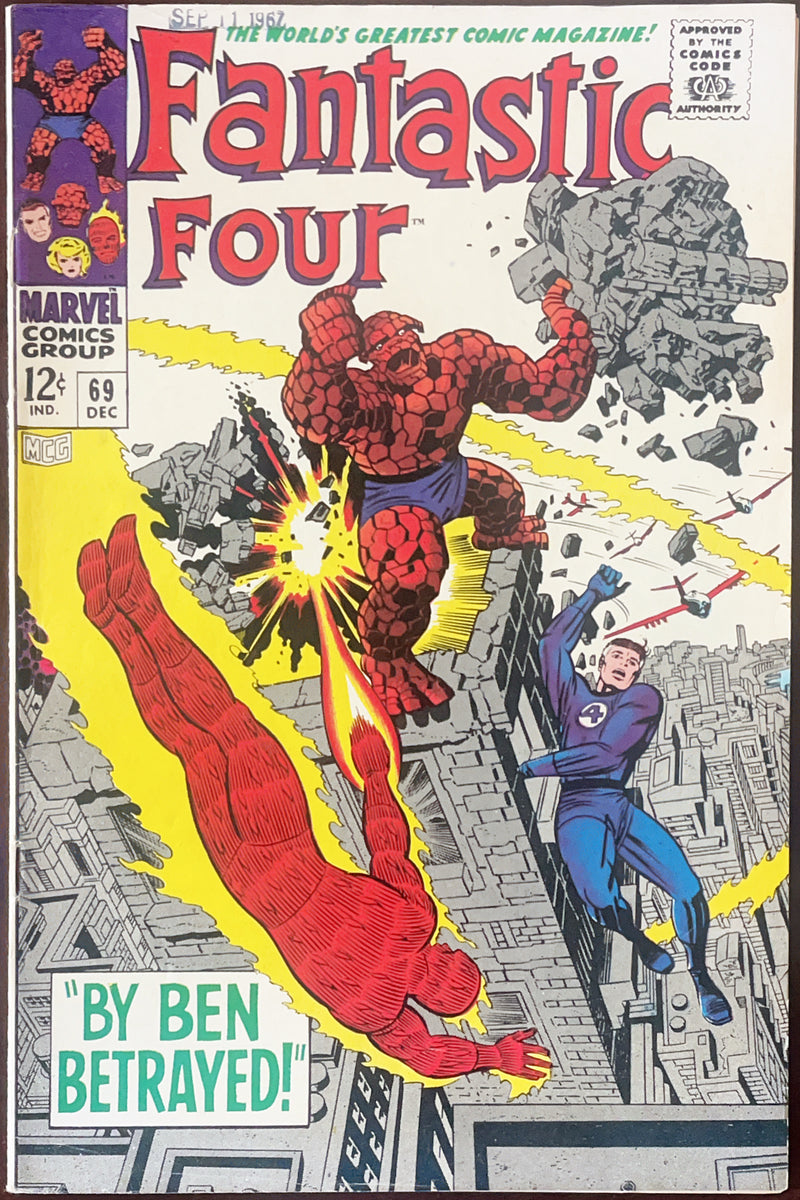 Fantastic Four #69 (1967) - (Mid-Grade)