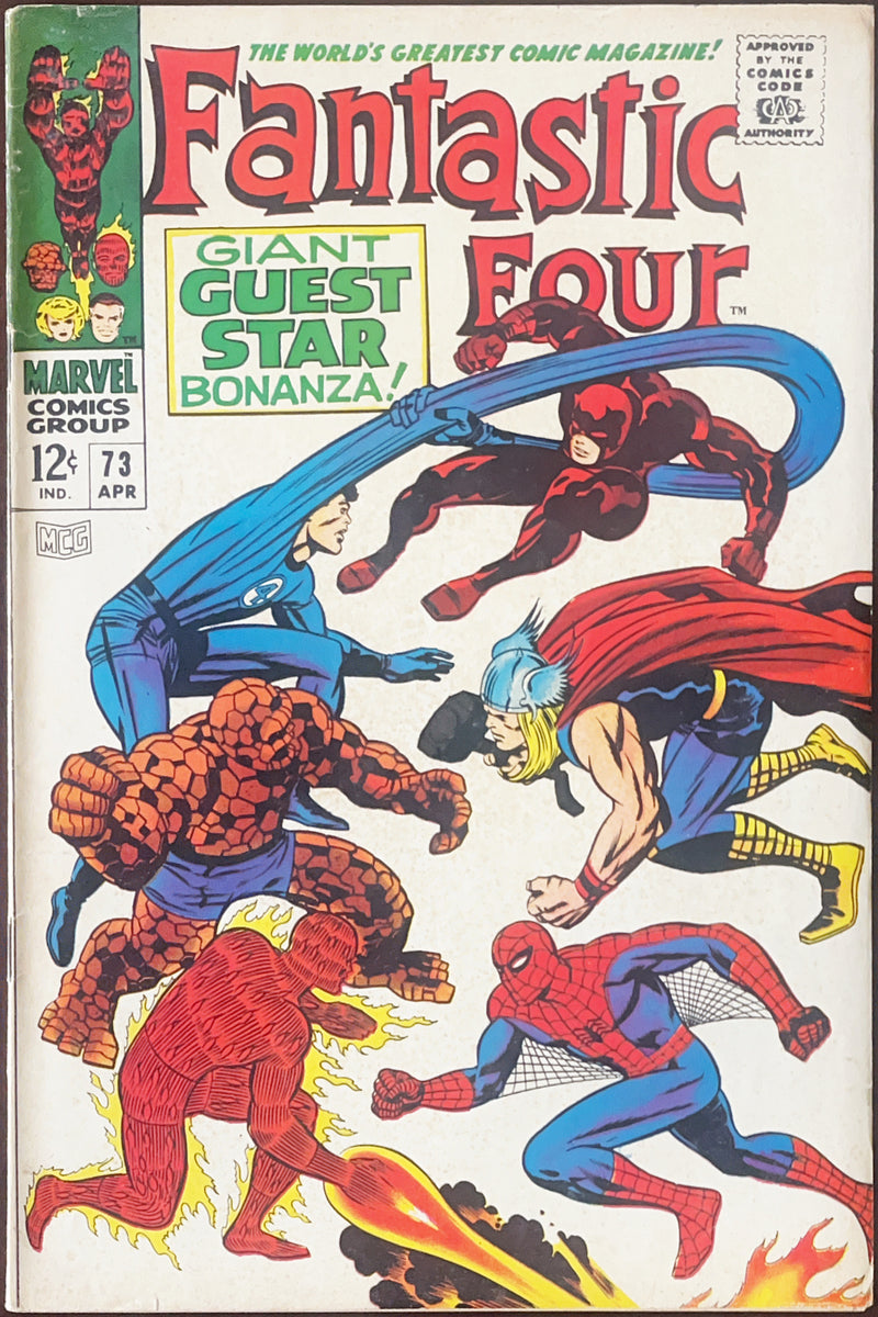 Fantastic Four #73 (1968) - (Mid-Grade)