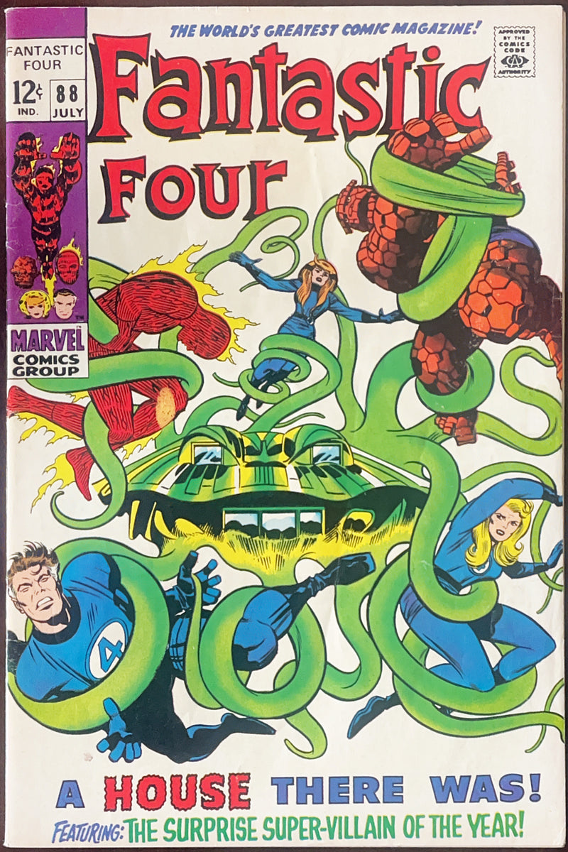 Fantastic Four #88 (1969) - (Mid-Grade)