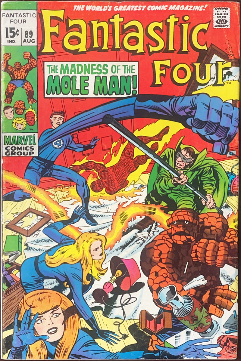 Fantastic Four #89 (1969) - (Mid-Grade)