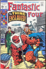 Fantastic Four #91 (1969) - (Lower Grade)