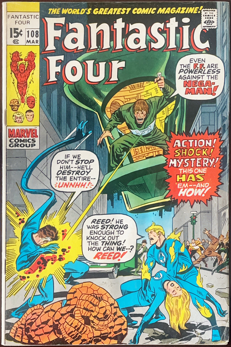 Fantastic Four #108 (1970) - (Mid-Grade)