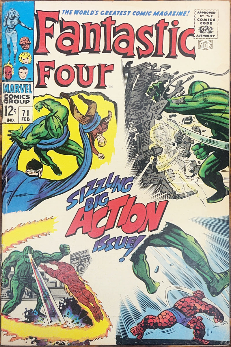 Fantastic Four #71 (1967) - (Mid-Grade)