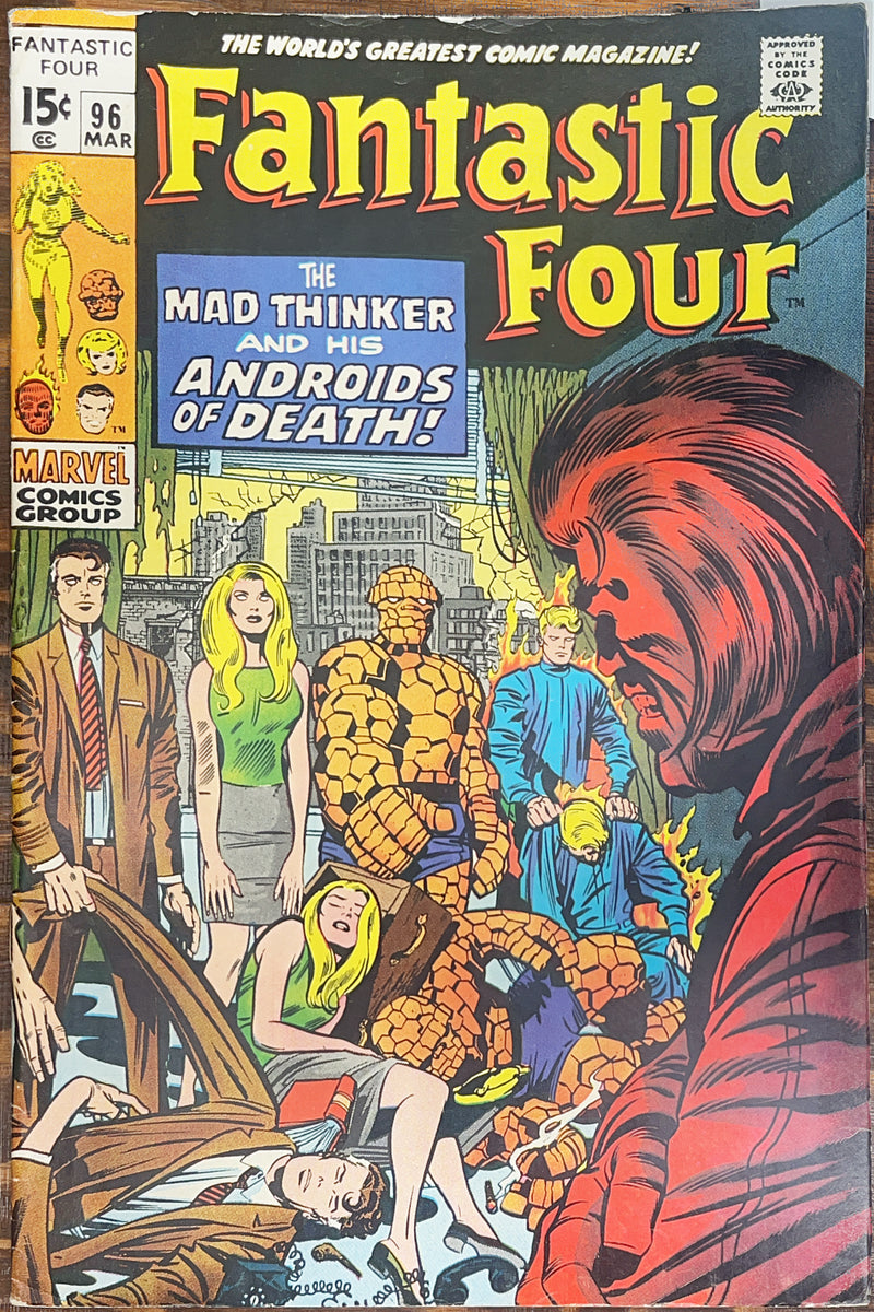 Fantastic Four #96 (1969) - (Mid-Grade)