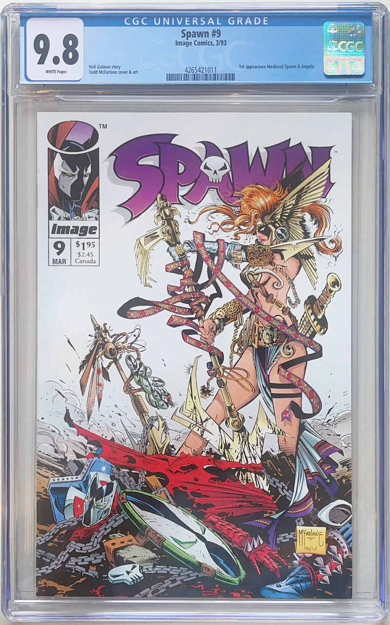 Spawn #9 (1993) - CGC 9.8