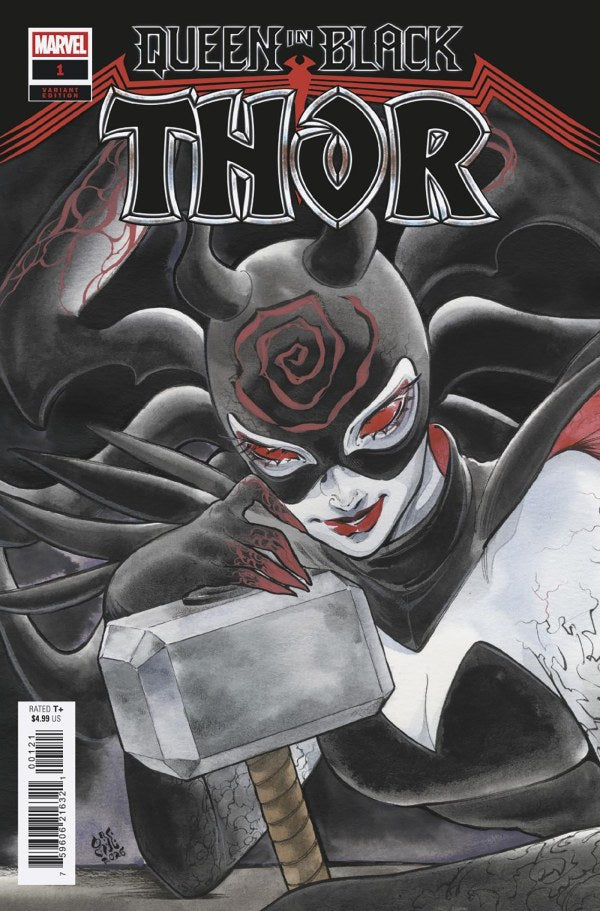Queen in Black: Thor #1 (2026) - Peach Momoko Variant