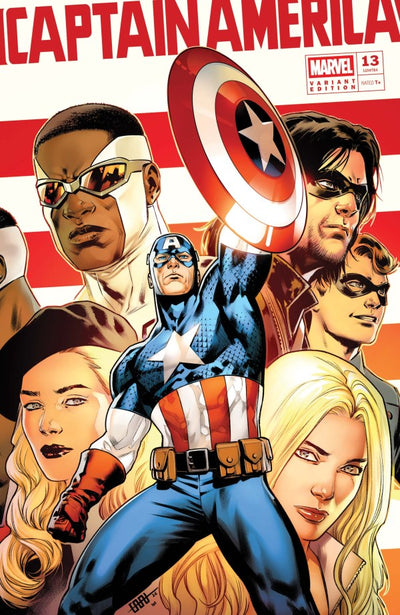Captain America #13 (2026) - CAFU Semiquincentennial Wraparound Variant
