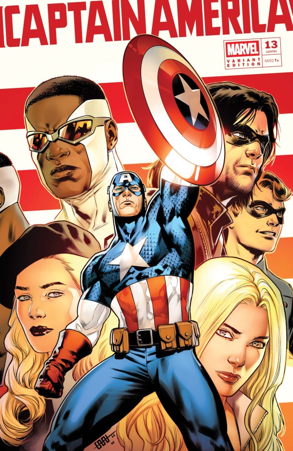 Captain America #13 (2026) - CAFU Semiquincentennial Wraparound Variant