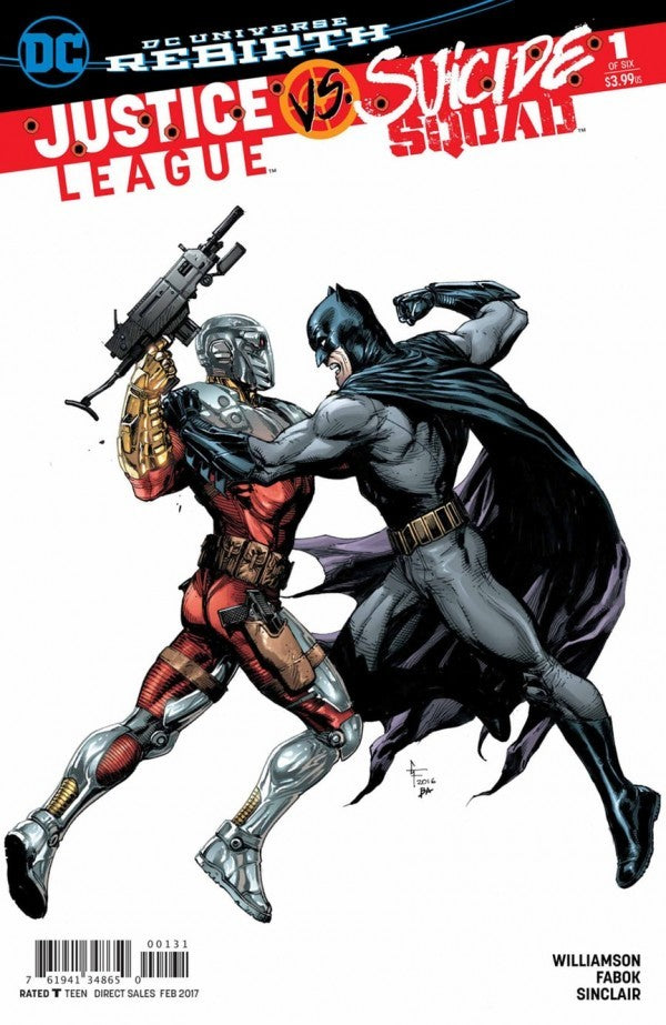Justice League vs. Suicide Squad #1 (2016) - Gary Frank Suicide Squad Cover