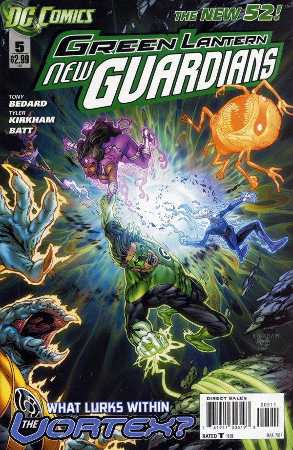 Green Lantern: New Guardians #5 (2012)