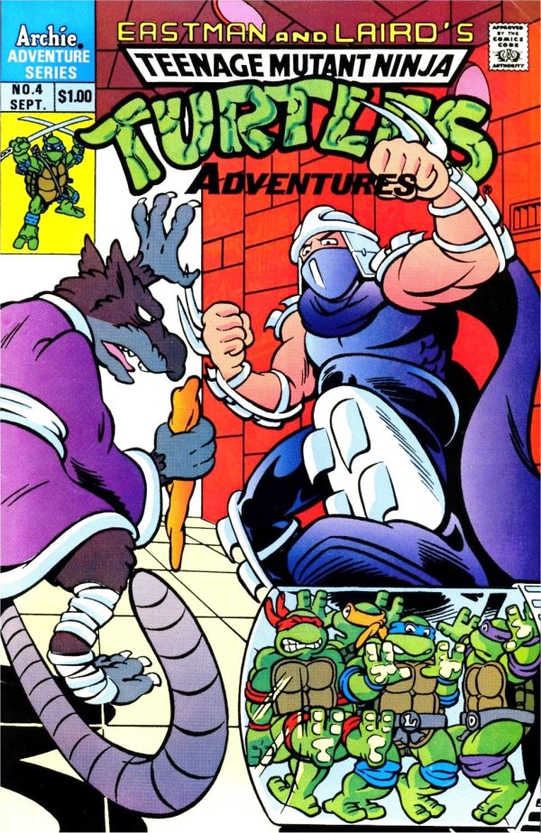 Teenage Mutant Ninja Turtles Adventures #4 (1989)