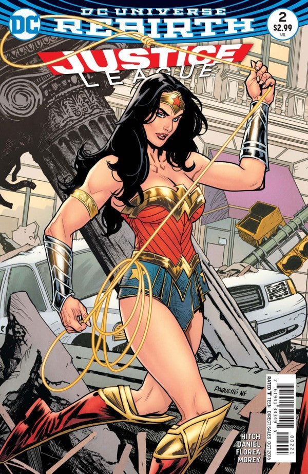 Justice League #2 (2016) - Yanick Paquette Variant