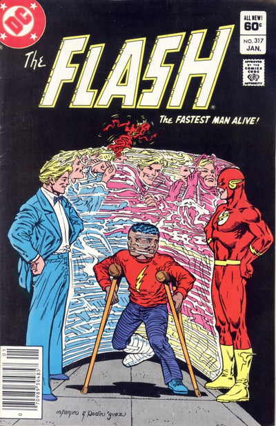 Flash #317 (1982) -  Newsstand Edition