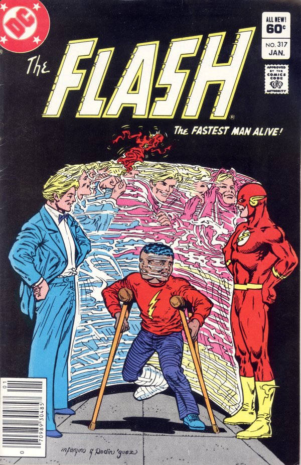 Flash #317 (1982) -  Newsstand Edition