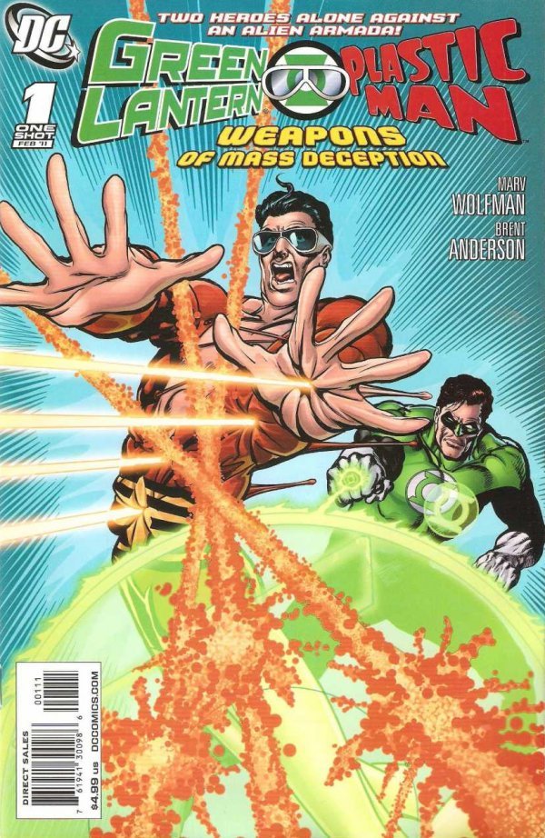 Green Lantern / Plastic Man: Weapons of Mass Deception #1 (2010)
