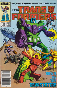 The Transformers #10 (1985) - Newsstand Edition