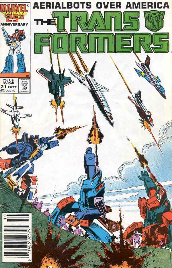 The Transformers #21 (1986) - Newsstand Edition