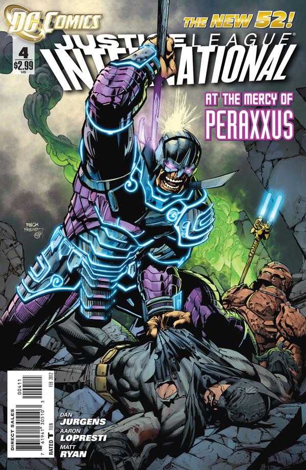 Justice League International #4 (2011)