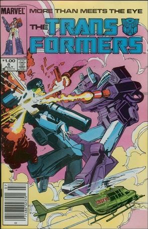 The Transformers #6 (1985) - Alan Kupperberg Canadian Price Variant