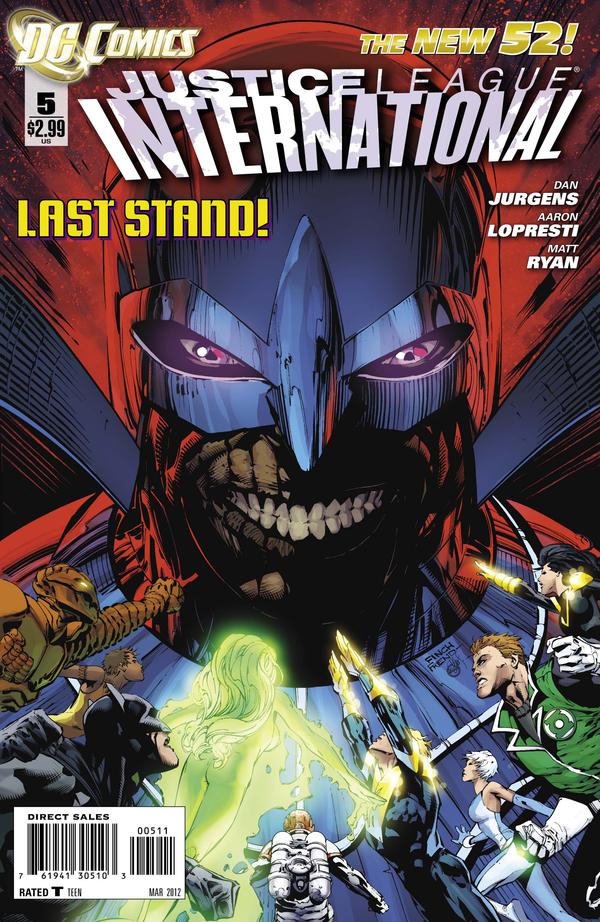 Justice League International #5 (2012)