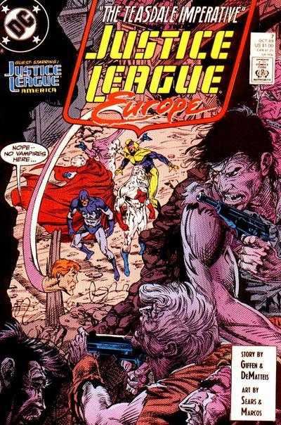 Justice League Europe #7 (1989)