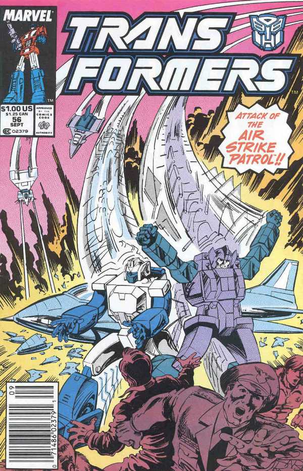 The Transformers #56 (1989) - Newsstand Edition