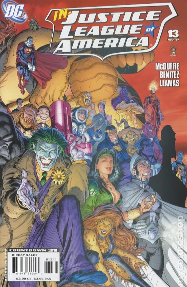 Justice League of America #13 (2007) - Ian Churchill Variant
