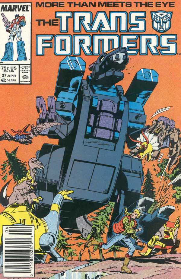 The Transformers #27 (1987) - Newsstand Edition